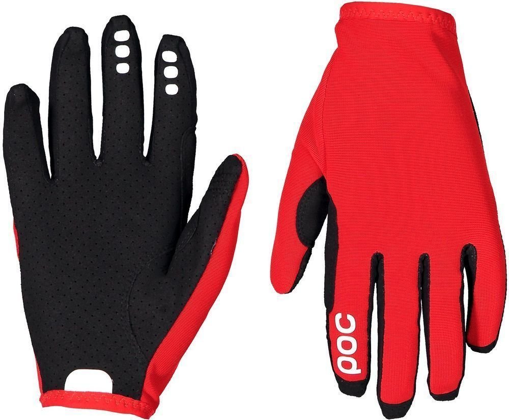 Cyklistické rukavice POC Resistance Enduro Glove Prismane Red S Cyklistické rukavice