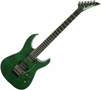 E-Gitarre Jackson PRO SL2Q MAH Transparent Green - 1