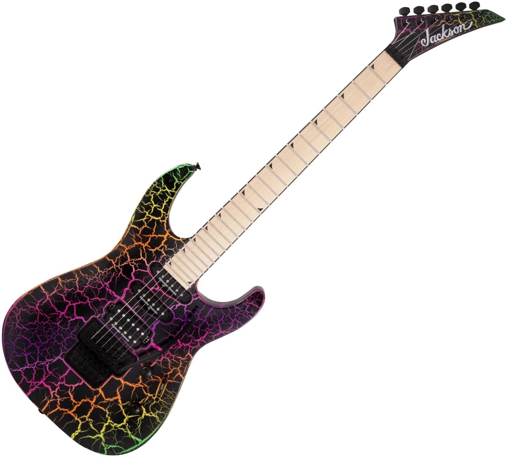 Elektrisk guitar Jackson PRO SL3M MN Rainbow Crackle