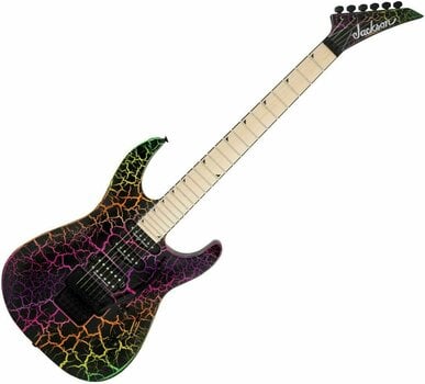 Guitare électrique Jackson PRO SL3M MN Rainbow Crackle - 1