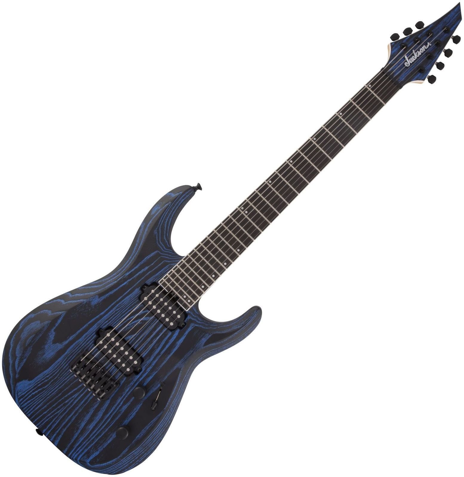Guitarra eléctrica de 7 cuerdas Jackson Pro Series Dinky DK Modern Ash HT7 Baked Blue