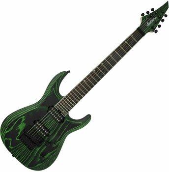 7-string Electric Guitar Jackson Pro Series Dinky DK Modern Ash FR7 Baked Green - 1