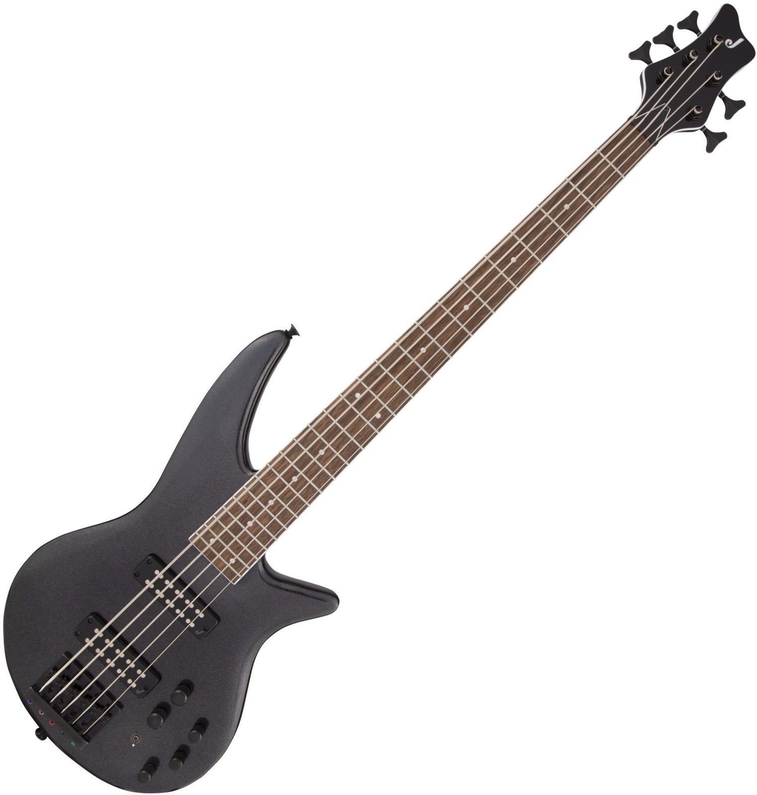 5-saitiger E-Bass, 5-Saiter E-Bass Jackson X Series Spectra Bass V Metallic Black