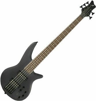 5-saitiger E-Bass, 5-Saiter E-Bass Jackson X Series Spectra Bass V Metallic Black - 1