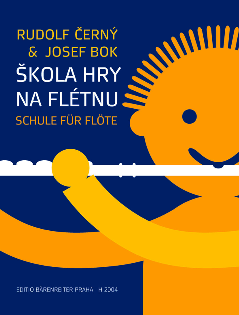 Music sheet for wind instruments Černý - Bok Škola hry na flétnu
