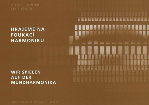Παρτιτούρα για Πνευστά Όργανα Langer - Mach Hrajeme na foukací harmoniku Μουσικές νότες - 1