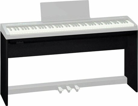 Suporte de madeira para teclado Roland KSC 70 Preto - 1