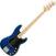 4-string Bassguitar Fender Deluxe Active Precision Bass Special MN Sapphire Blue