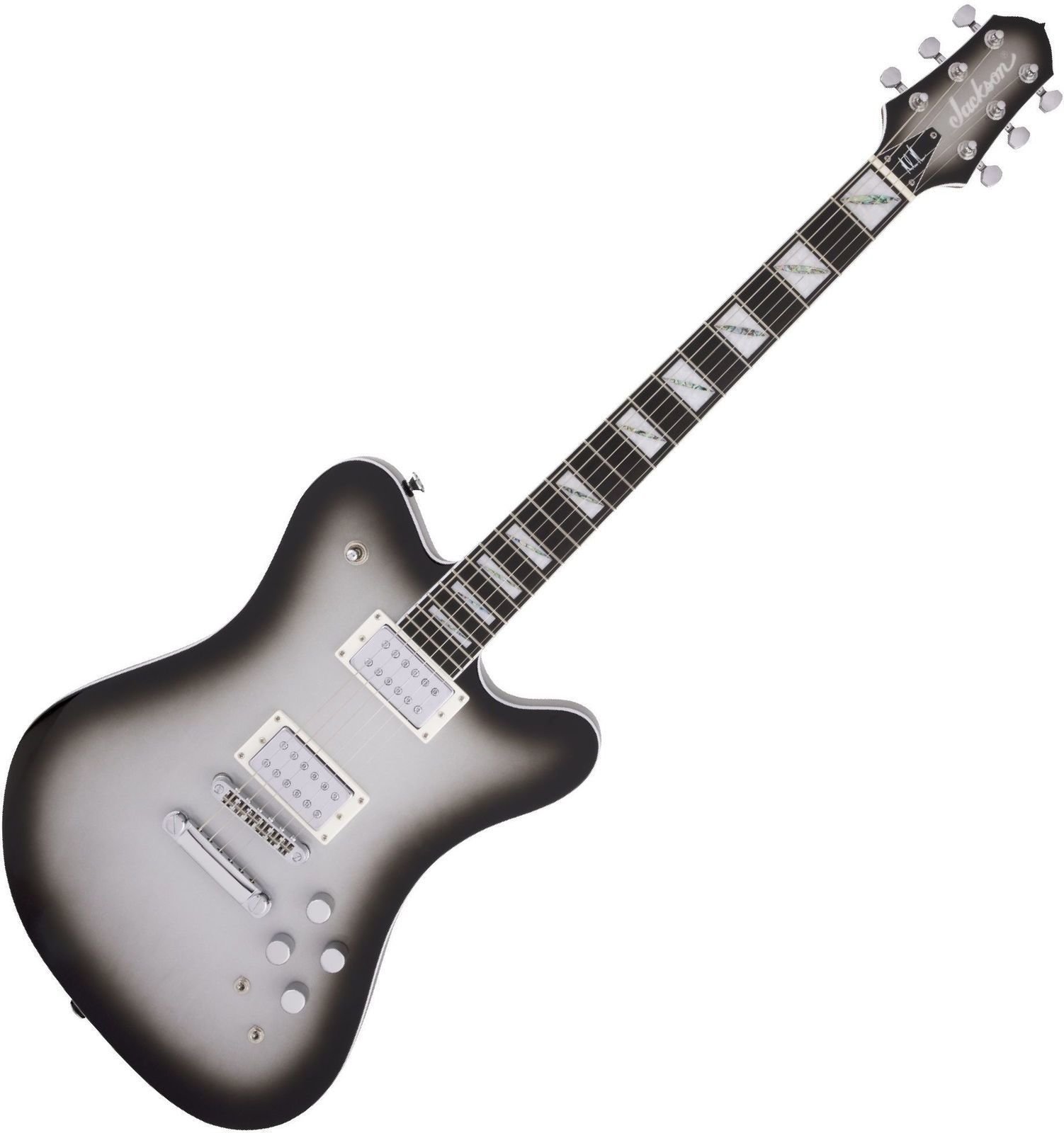 Elektrische gitaar Jackson Pro Series Mark Morton Dominion Silverburst