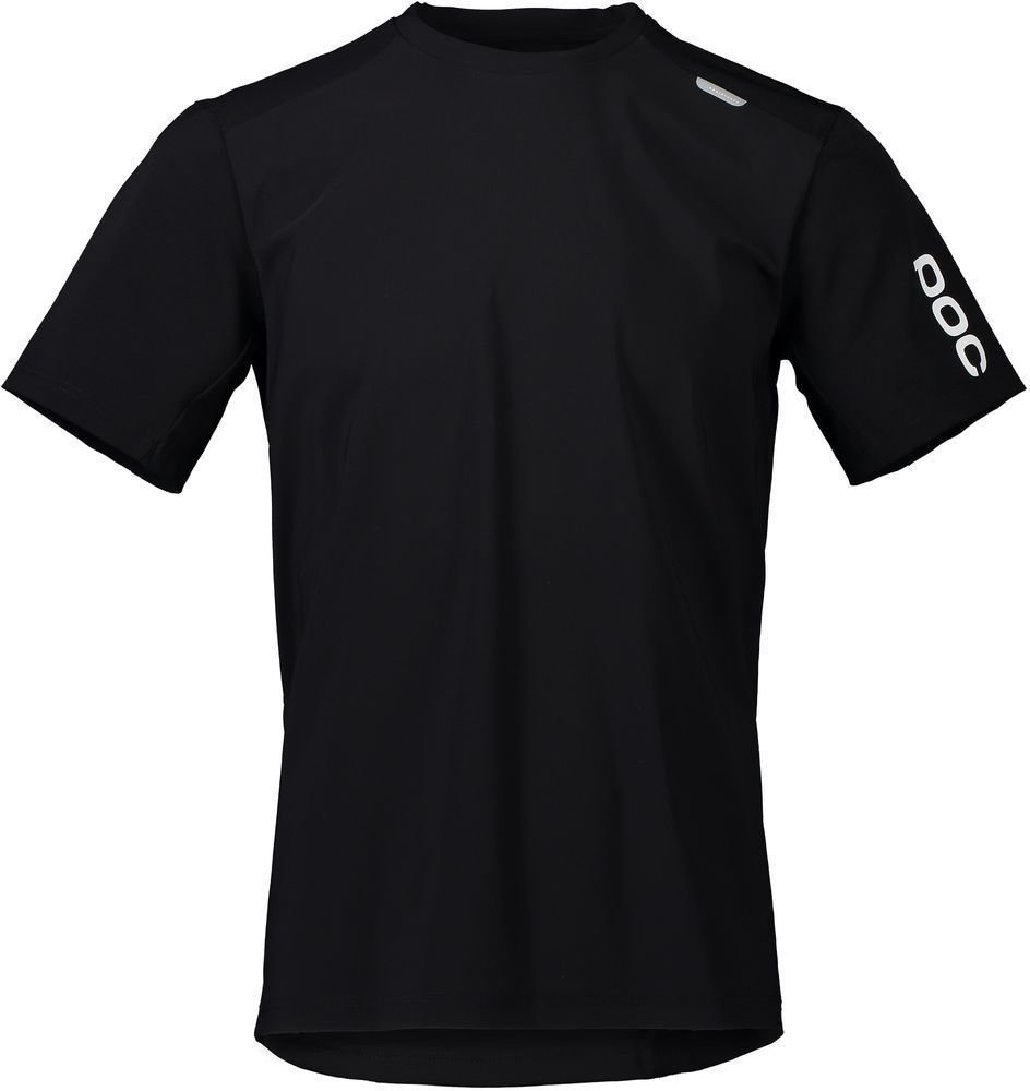 Odzież kolarska / koszulka POC Resistance Ultra Tee Golf Uranium Black XL