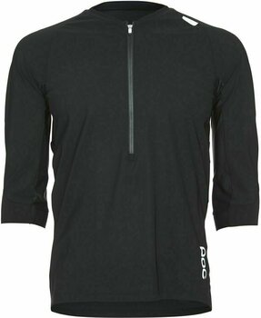 Odzież kolarska / koszulka POC Resistance Enduro 3/4 Jersey Golf Uranium Black XL - 1