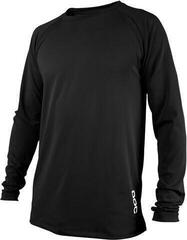 Odzież kolarska / koszulka POC Essential DH LS Jersey Carbon Black L