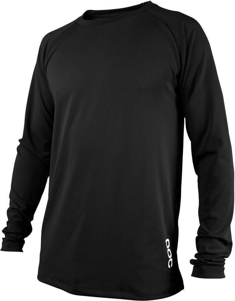 Cyklodres/ tričko POC Essential DH LS Jersey Dres Carbon Black XL
