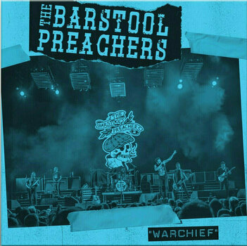 Disco de vinilo The Barstool Preachers - Warchief (Blue Coloured) (7" Vinyl) - 1