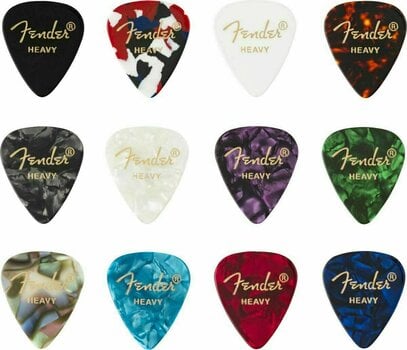 Pick Fender 351 Shape Celluloid Medley 12 Pick - 1