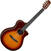 Klassisk gitarr med förförstärkare Yamaha NTX3BS Brown Sunburst