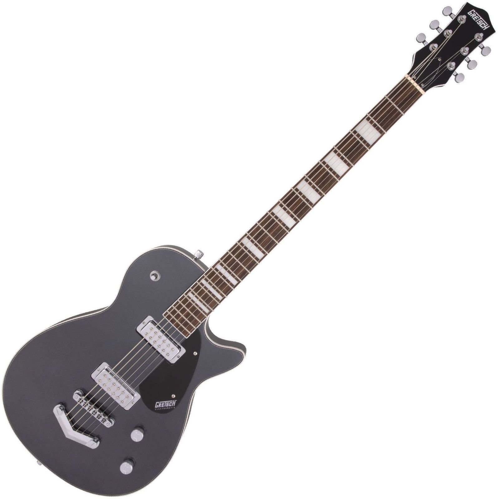 Elektromos gitár Gretsch G5260 Electromatic Jet Baritone IL London Grey