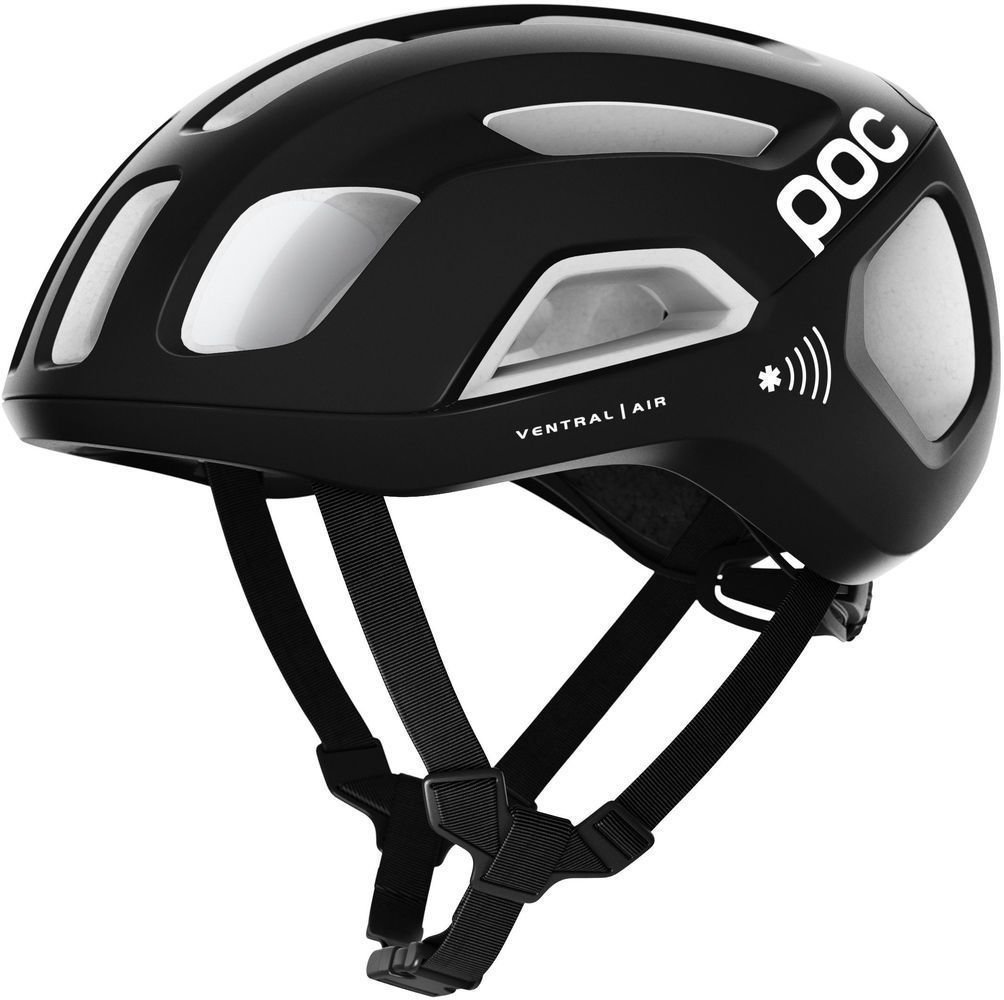 Kask rowerowy POC Ventral Air SPIN NFC Uranium Black/Hydrogen White 56-61 Kask rowerowy