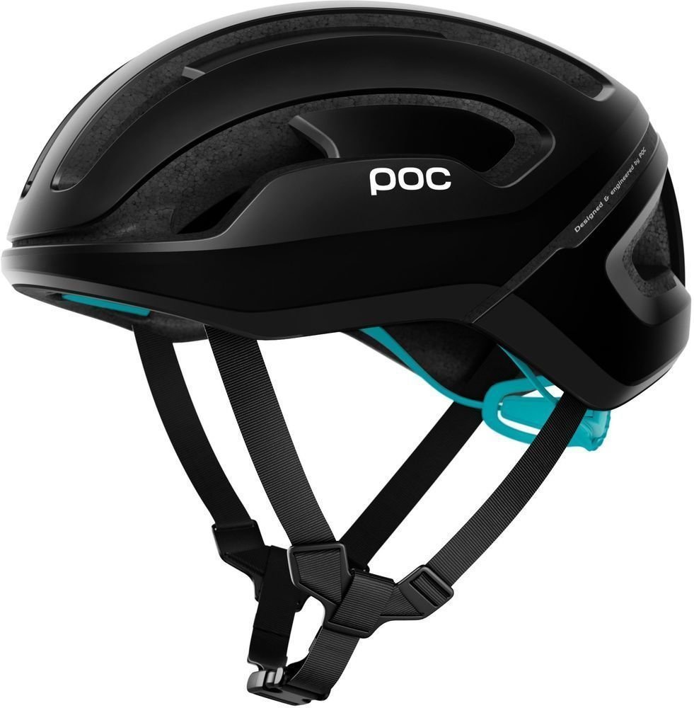 Cyklistická helma POC Omne Air SPIN Uranium Black/Kalkopyrit Blue Matt 54-60 Cyklistická helma