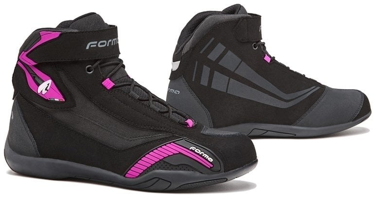 Motorcycle Boots Forma Boots Genesis Lady Black/Fuchsia 38 Motorcycle Boots