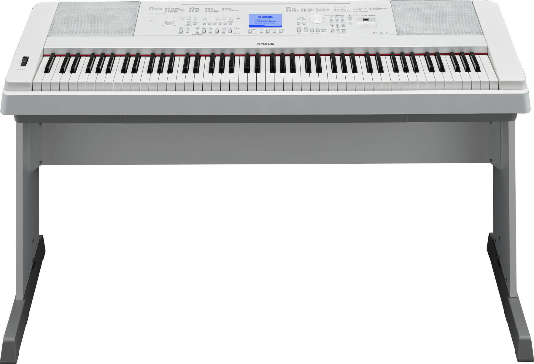 Piano numérique Yamaha DGX-660 Blanc Piano numérique