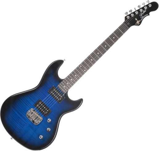 Elektromos gitár G&L Tribute Superhawk Deluxe Jerry Cantrell Signature Blue Burst
