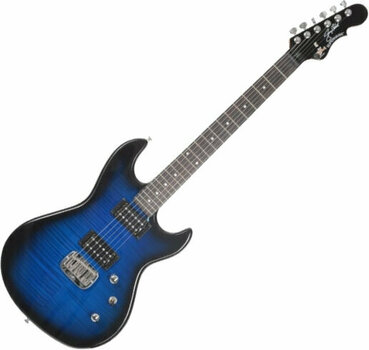 Elektrisk guitar G&L Tribute Superhawk Deluxe Jerry Cantrell Signature Blue Burst - 1