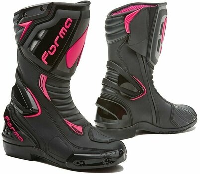 Motorcycle Boots Forma Boots Freccia Lady Black/Fuchsia 39 Motorcycle Boots - 1