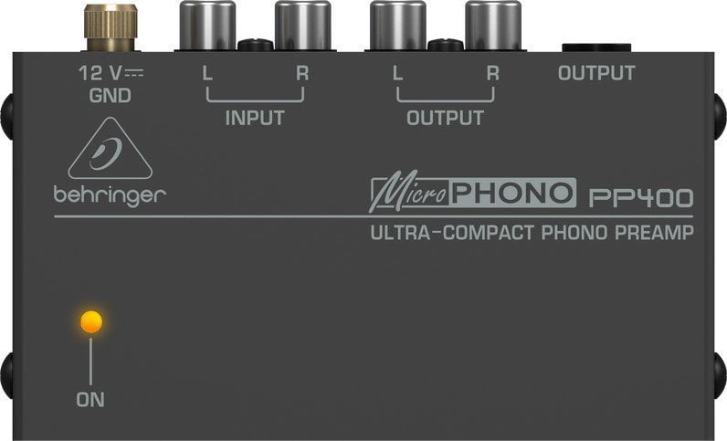 Pré-ampli phono Behringer PP400 Noir