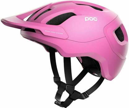 Bike Helmet POC Axion SPIN Actinium Pink Matt 55-58 Bike Helmet - 1