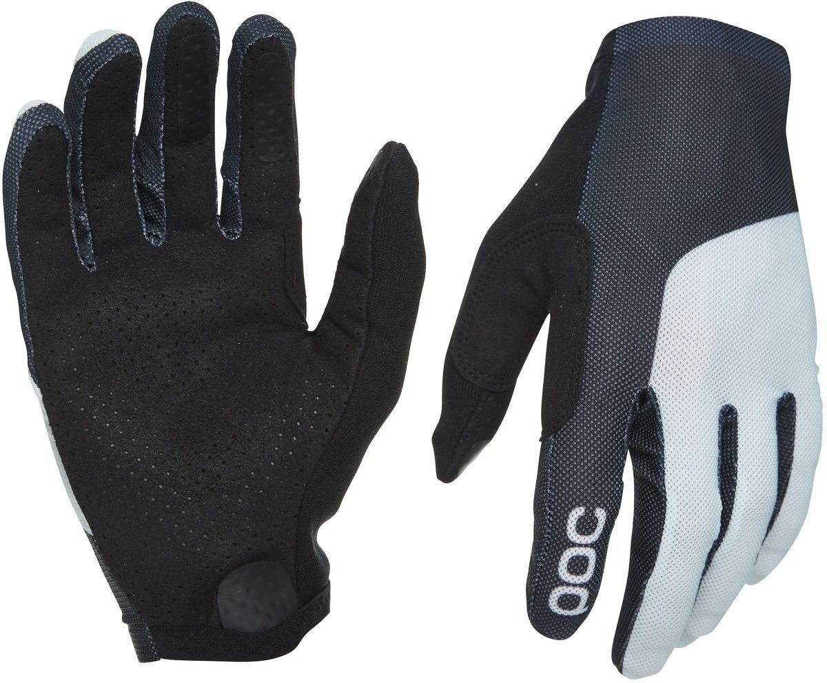 Cyklistické rukavice POC Essential Mesh Uranium Black/Oxolane Grey L Cyklistické rukavice