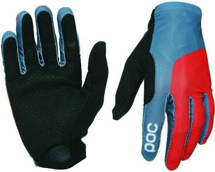 Gants de vélo POC Essential Mesh Glove Cuban Blue/Prismane Red XL - 1