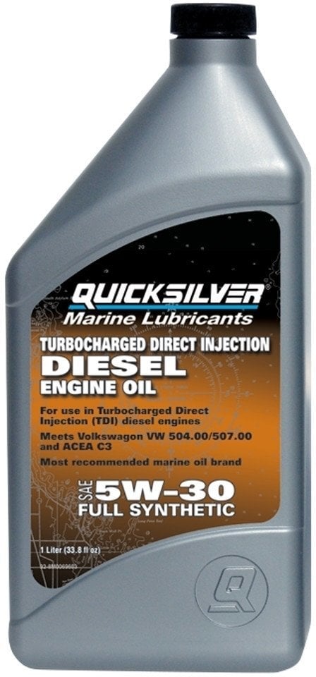 Масло за двигатели Diesel Quicksilver Full Synthetic TDI Engine Oil 1 L