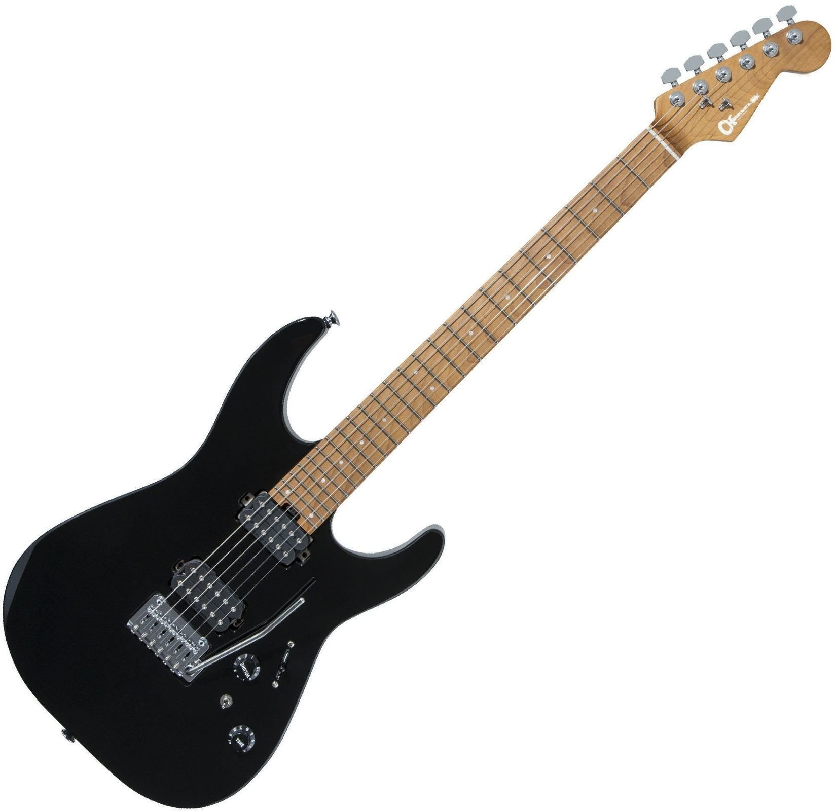 Guitarra elétrica Charvel Pro-Mod DK24 HH 2PT CM Gloss Black