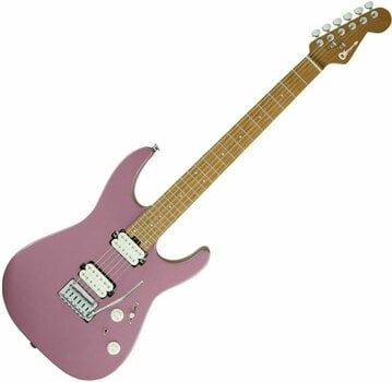Elektrická gitara Charvel Pro-Mod DK24 HH 2PT CM Satin Burgundy Mist Elektrická gitara - 1
