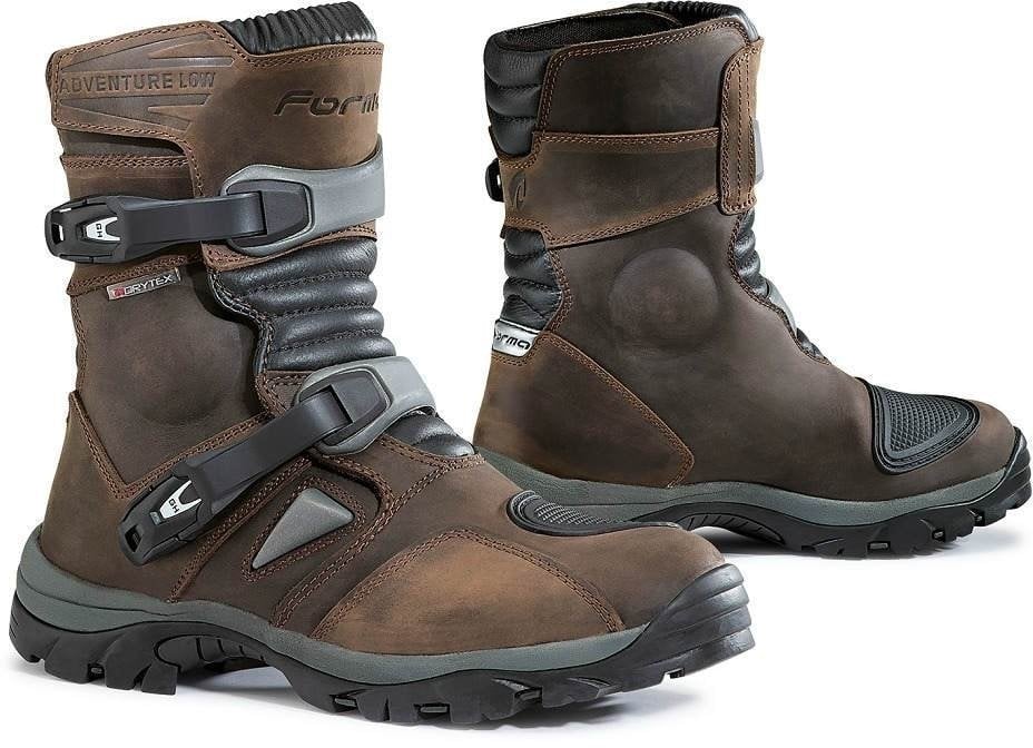 Motoristični čevlji Forma Boots Adventure Low Dry Brown 43 Motoristični čevlji
