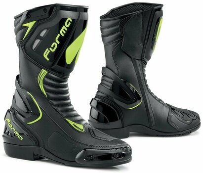 Motociklističke čizme Forma Boots Freccia Black/Yellow Fluo 38 Motociklističke čizme - 1