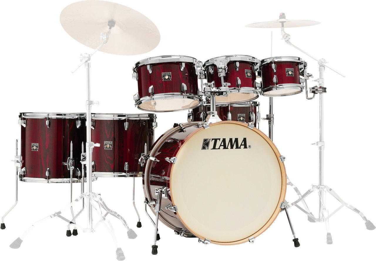 Akoestisch drumstel Tama CL72RS-PGGP Superstar Classic Gloss Lacebark Pine-Red Akoestisch drumstel