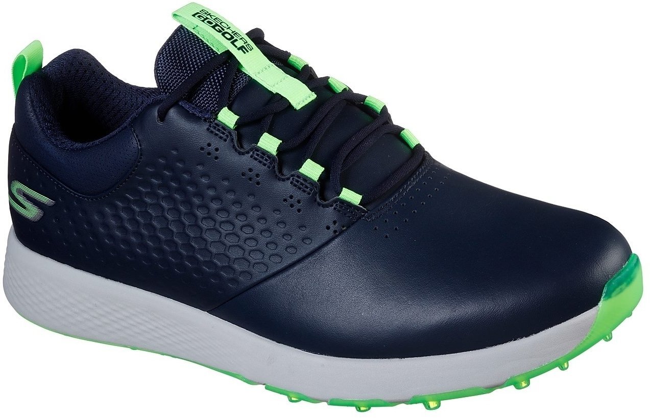 Muške cipele za golf Skechers GO GOLF Elite 4 Navy/Lime 44,5