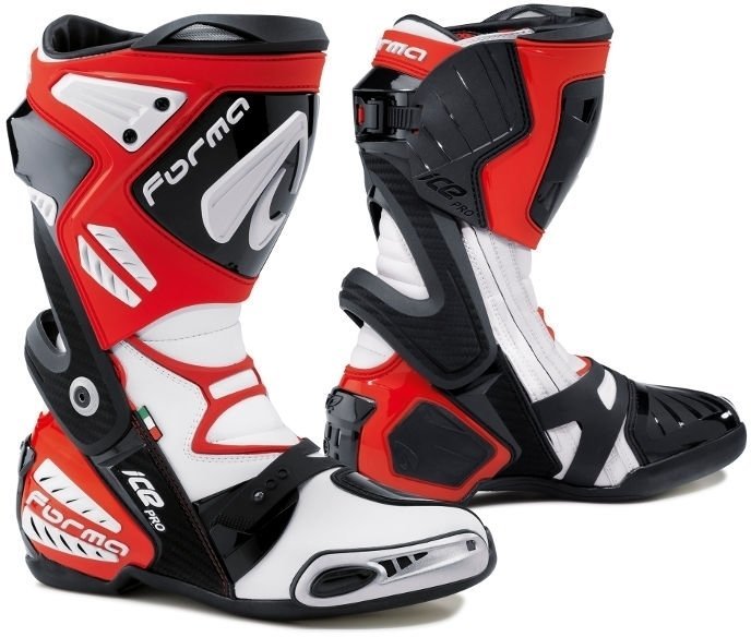 Cizme de motocicletă Forma Boots Ice Pro Red 44 Cizme de motocicletă
