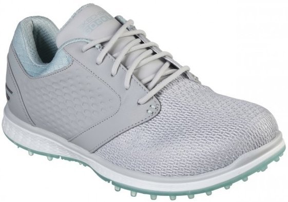 Pantofi de golf pentru femei Skechers GO GOLF Elite 3 Grand Grey/Mint 39,5