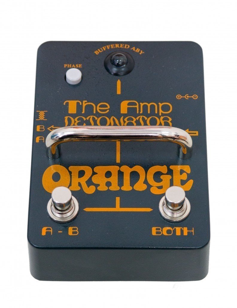 Pedal Orange The Amp Detonator Pedal