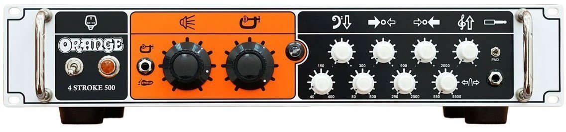 Tranzistorový basový zosilňovač Orange 4 Stroke 500