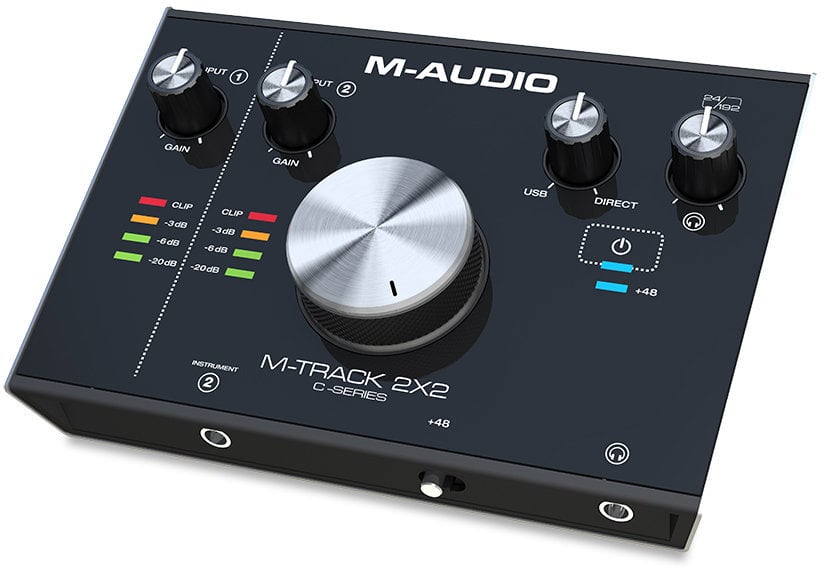 USB-audio-interface - geluidskaart M-Audio M-Track 2x2