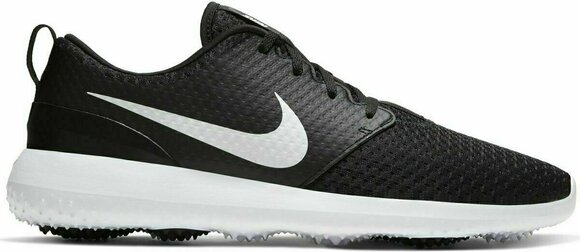 Herren Golfschuhe Nike Roshe G Black/Metallic White/White 43 - 1