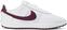 Chaussures de golf pour femmes Nike Cortez G White/Villain Red/Barely Grape/Plum Dust 38
