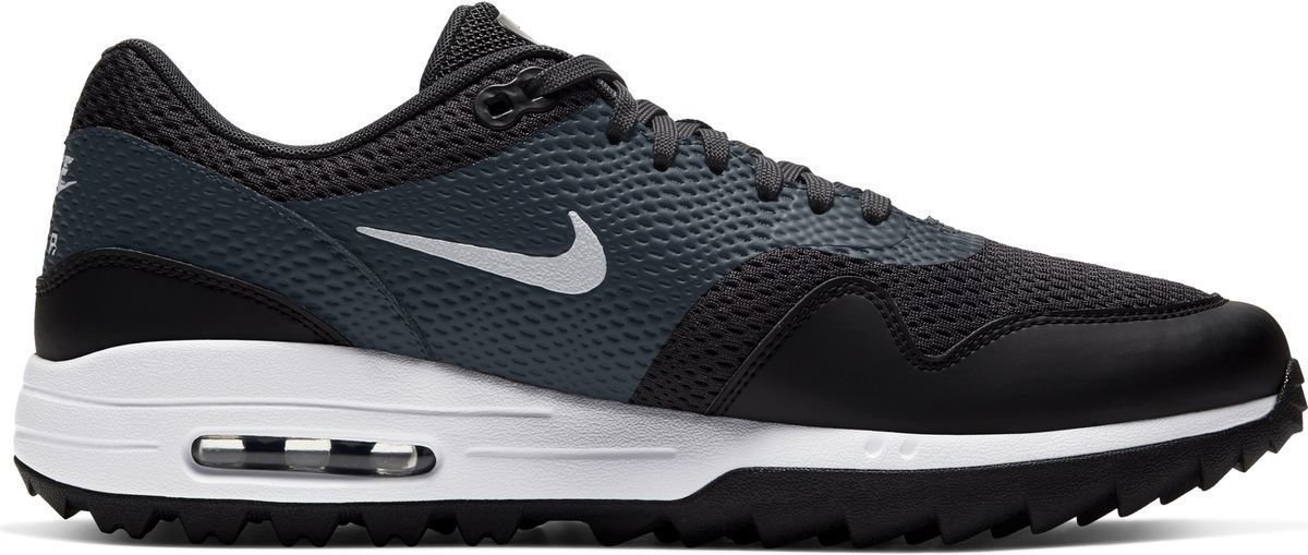 Pantofi de golf pentru bărbați Nike Air Max 1G Negru/Alb/Antracit/Alb 44,5