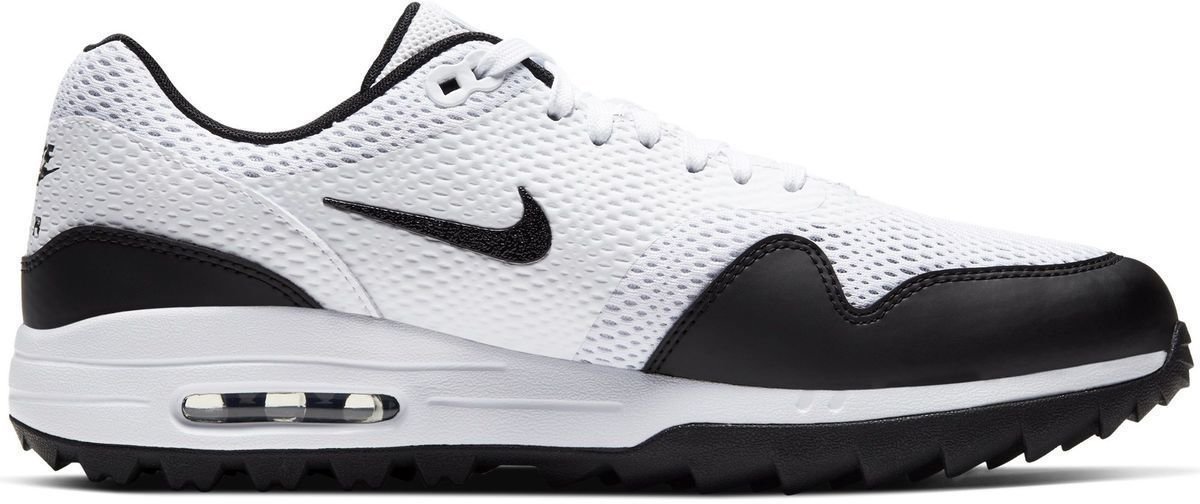 Pantofi de golf pentru bărbați Nike Air Max 1G White/Black 42,5