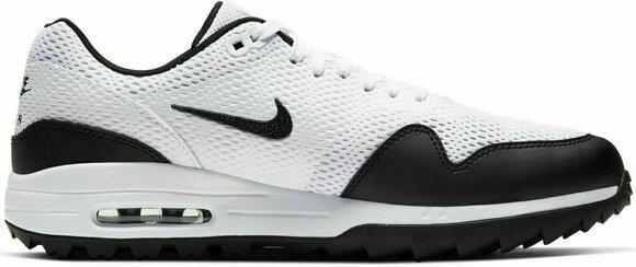 Calzado de golf para hombres Nike Air Max 1G White/Black 44,5 - 1