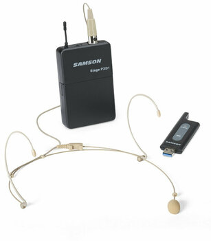 Draadloos Headset-systeem Samson Stage XPD1 Headset - 1